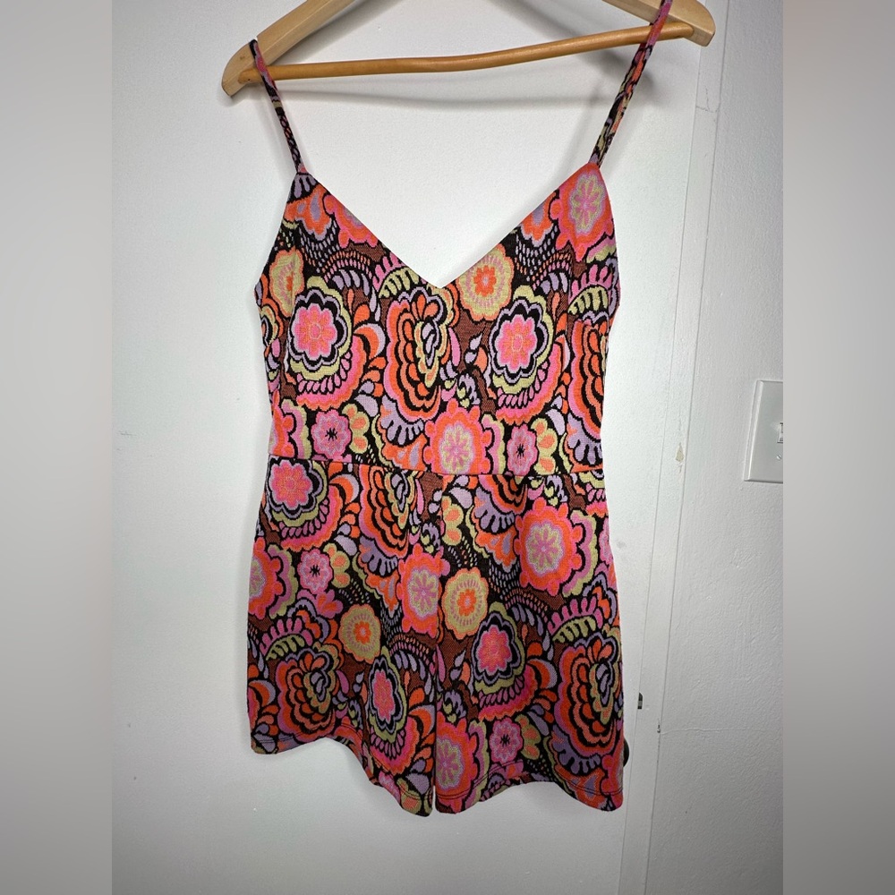Zara Vibrant Floral Camisole Top
